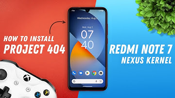 How to Install Project 404 Android 12.1 on Redmi Note 7 | Nexus Kernel for Great Performance⚡