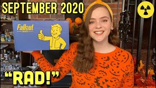 Fallout Loot Crate Unboxing October 2020 - Rad!