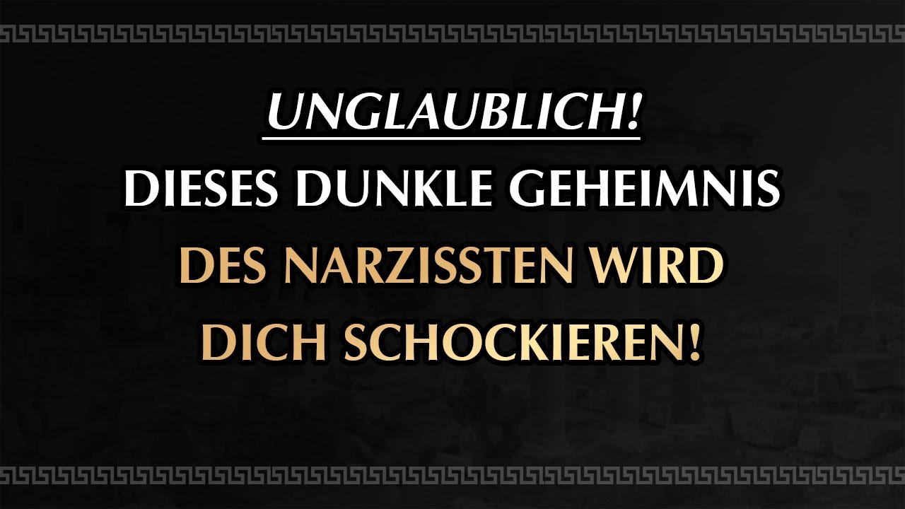 Das Geheimnis, welches der Narzisst nicht will, dass du es je erfährst | Narzissmus