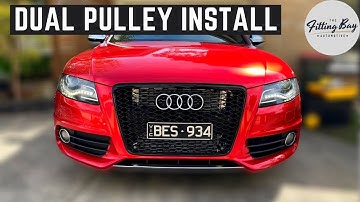 Dual Pulley S4 + Heat Exchanger Install = BIG POWER