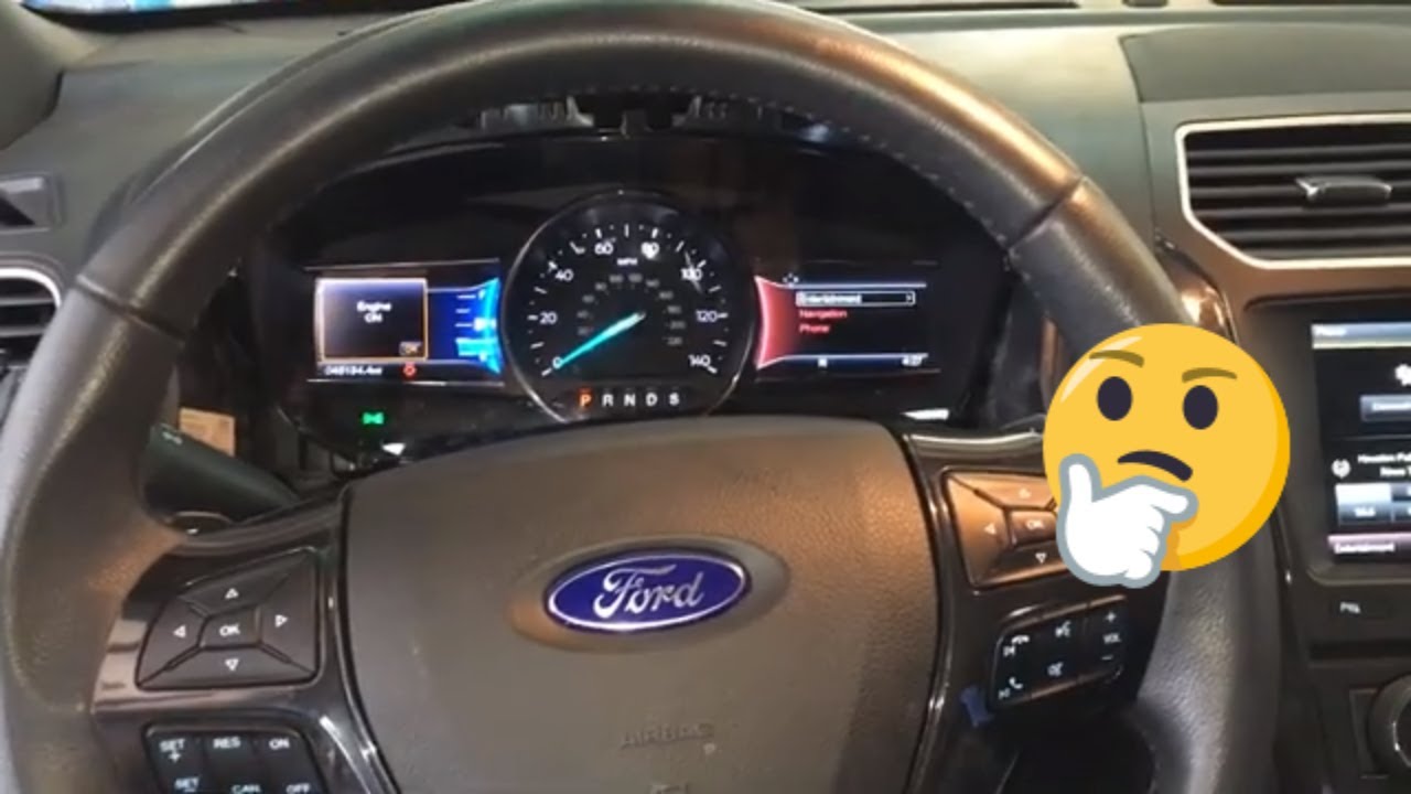 FORD EXPLORER INSTRUMENT CLUSTER NOT WORKING - YouTube