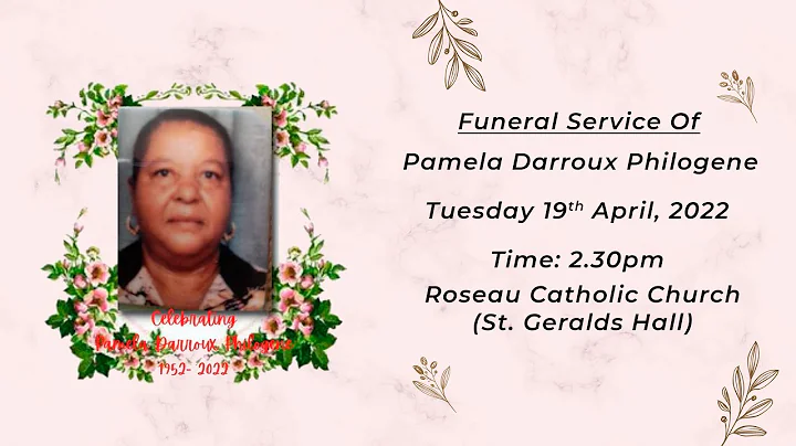 Funeral Service Of Pamela Darroux Philogene