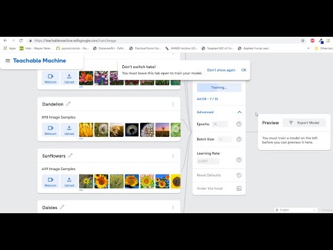 Deep learning with tensorflow and teachable machine - YouTube