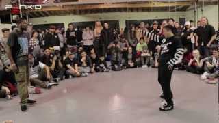 Brobot vs Pn0yboyflaVapOru (Lil b) | Dennis Infante Mega Ultimate Awesome All-Styles Jam