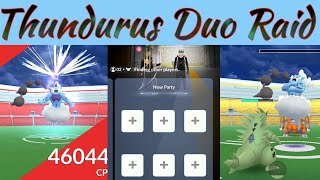 Thundurus Duo Raid| In Partly Cloudy| Pokémon Go