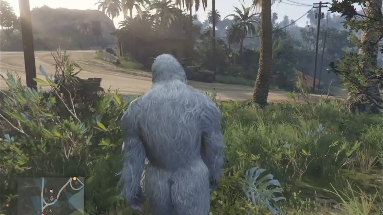 【GTA ONLINE四人実況】島を徘徊するゴリラ 【GTA ONLINE四人実況】島を徘徊するゴリラ