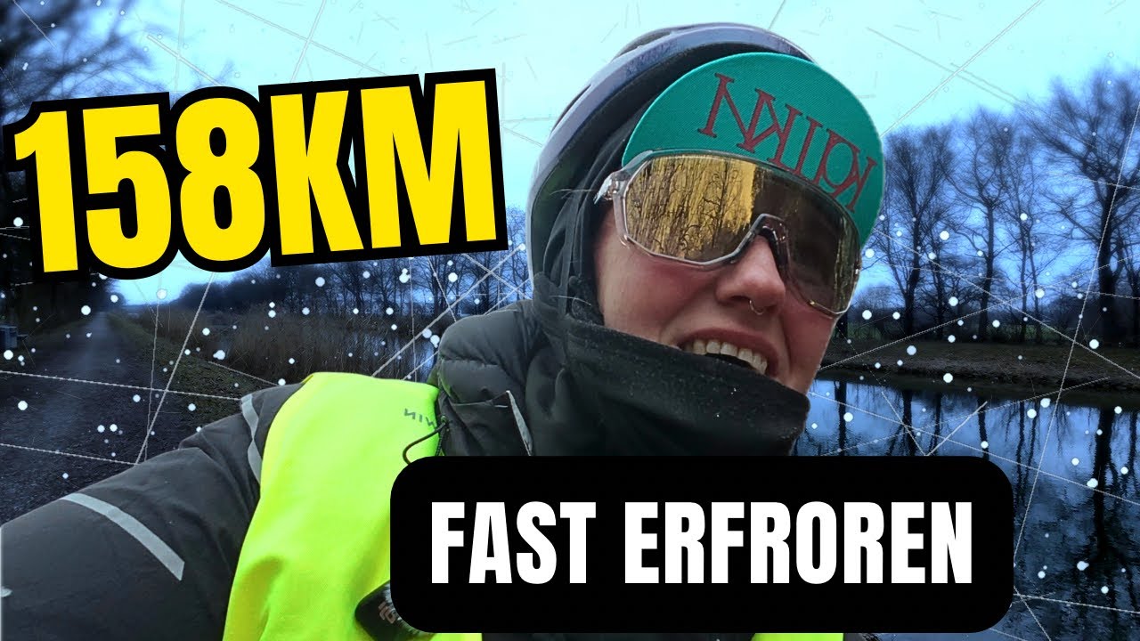 158KM Fahrrad Tour bei Minusgraden | Bielefeld nach Essen | ANFÄNGER FEHLER