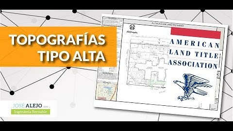 Topografía TIPO ALTA