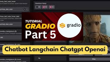 Chatbot Langchain Chatgpt Openai | Generative AI project | Hugging face React GPT | Gradio #openai