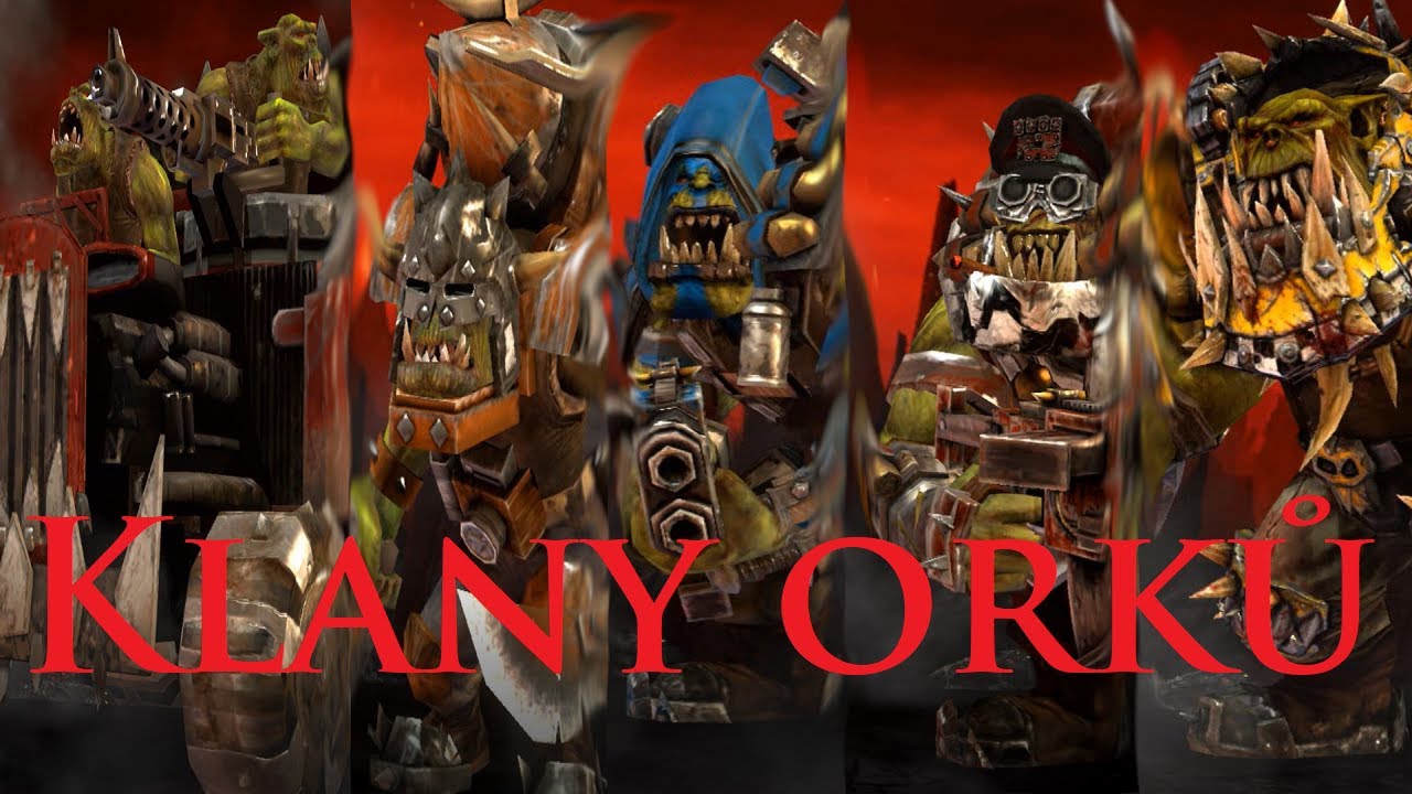 Warhammer 40 000 LORE - Klany Orků