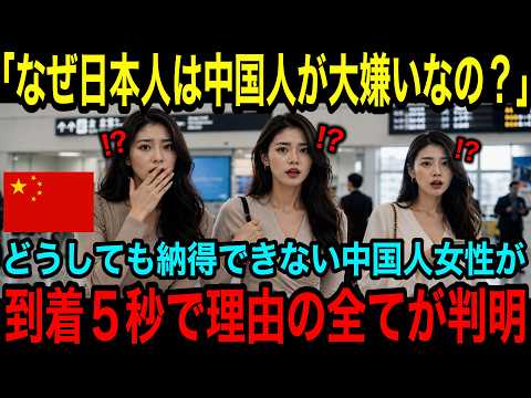 【海外の反応】「日本人はなぜ中国人を嫌うの？」疑問を持った中国人女性が初来日！到着してすぐに、その理由を知る事になる…