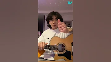 Jungkook Played Guitar For Us Bts Jungkook 