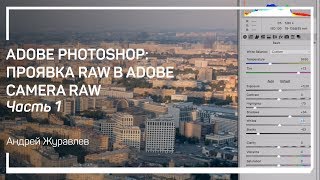 RAW-формат. Adobe Photoshop: проявка RAW в Adobe Camera Raw. Андрей Журавлев