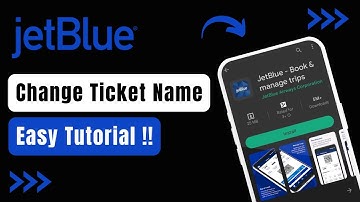 JetBlue - How to Change Name on Ticket !