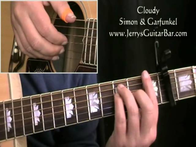 Watch How To Play Simon & Garfunkel Cloudy (full lesson) on YouTube Watch How To Play Simon & Garfunkel Cloudy (full lesson) on YouTube
