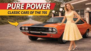 Top 10 Most Beautiful American Classic Cars of the 70's Pure Power and Timeless