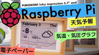 DIY Raspberry Pi + e-paper weather station