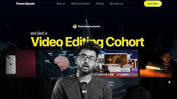 Assignment 1 - slow paced, Not Just a video Editing Course #tharunspeaks