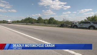 Deadly motorcycle crash in Carthage