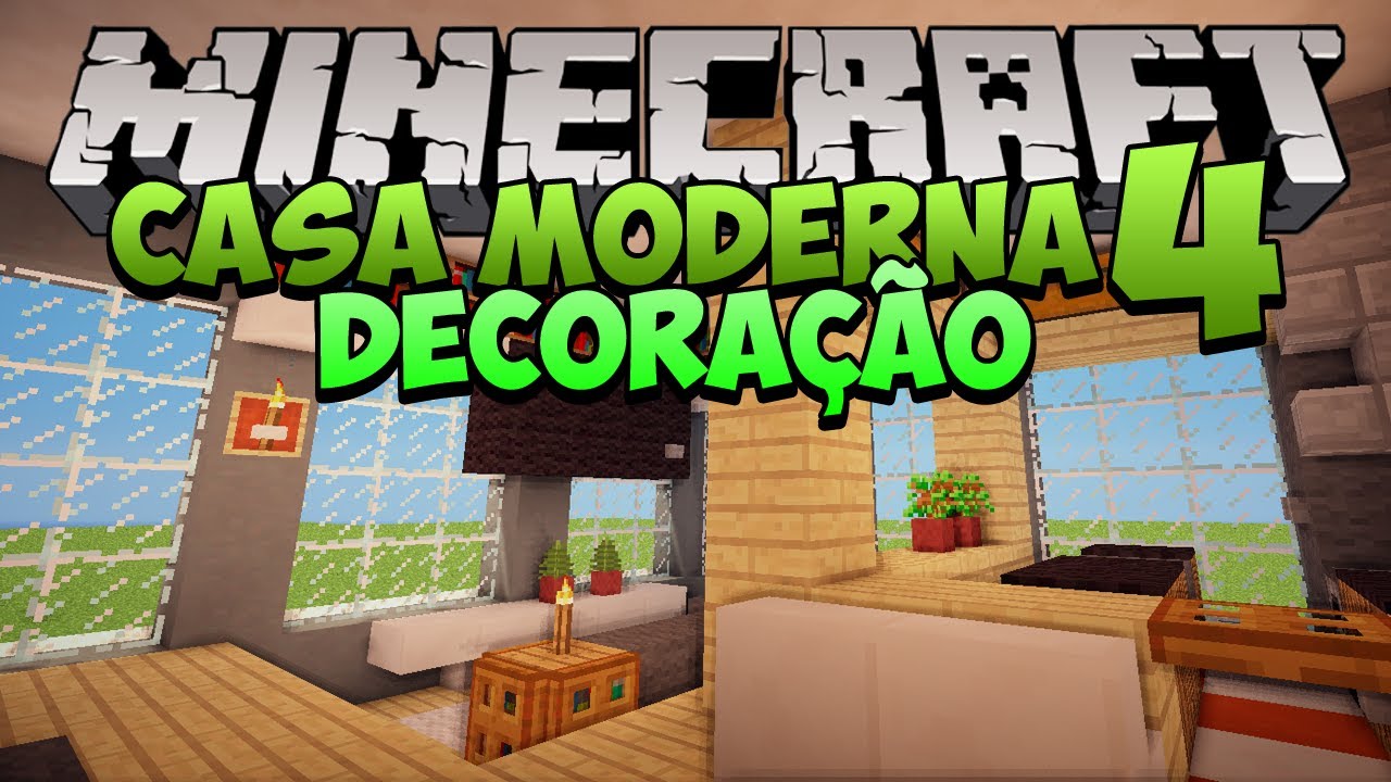 Minecraft - Casa Moderna em 2023  Casas modernas pequenas, Casas modernas,  Decoração de casa