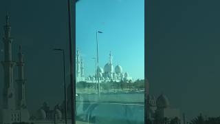 Beautiful mosque #travel #love #shortvideo #abudhabi