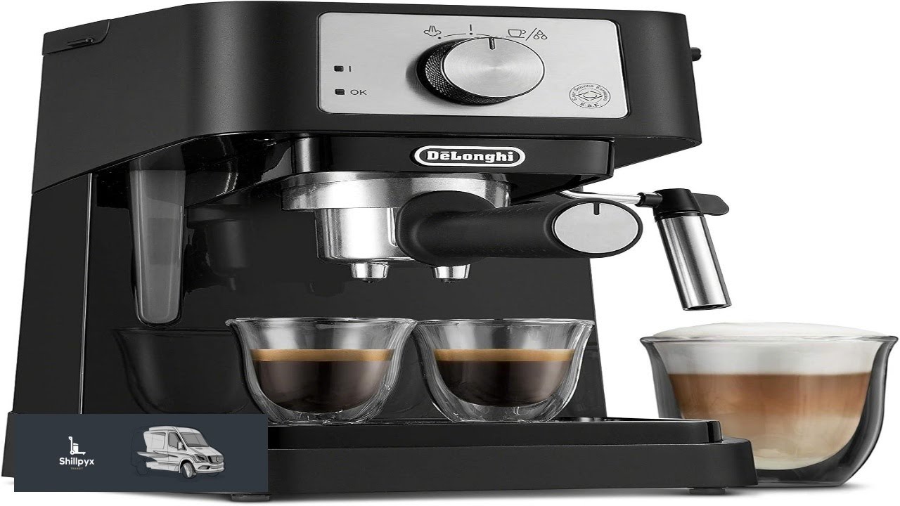 De'Longhi Stilosa Manual Espresso Machine Compact Coffee Maker 15 Bar Pump Pressure