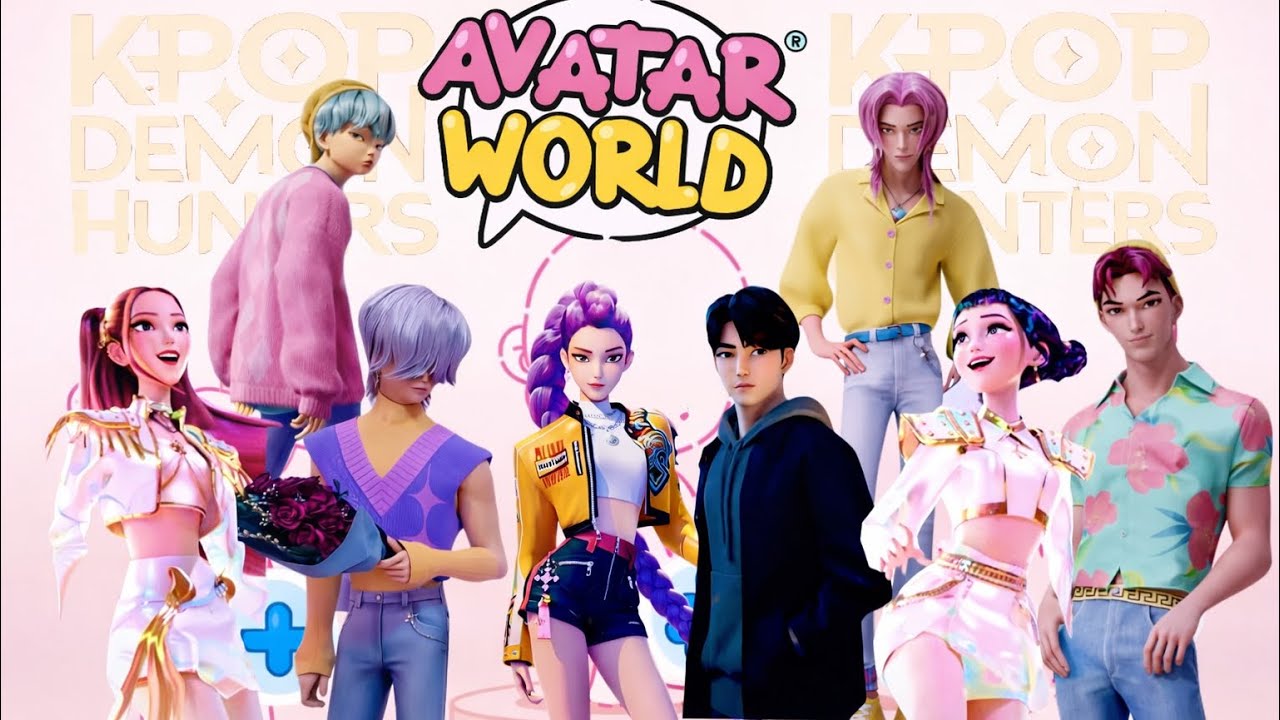 How to Create Saja Boys & KPOP Demon Hunters 👹💖 | FREE Costumes in Avatar World 🌍 PAZU 