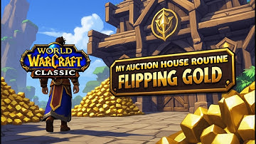 My Daily Routine - Flipping Items - HUGE Profits | Wow Classic