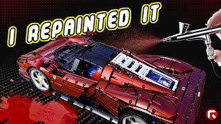 Lego Technic Ferrari Daytona Built Moc