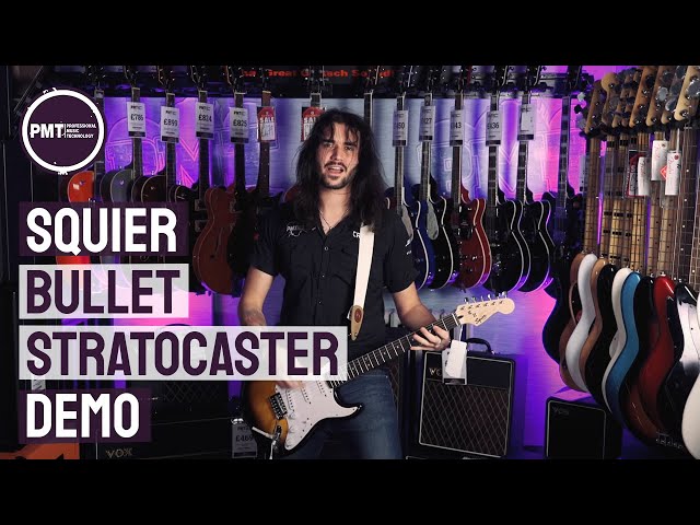 Squier Bullet Stratocaster Demo & Review - A Cheap Electric Guitar