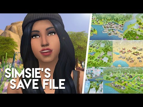 REMAKING EVERY SIMS 4 WORLD! (Downloadable Save File)