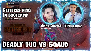 Best Duo ever In bootcamp X.Muqadar | spinsQADEER | pubgmobile