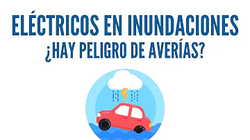 ¿Son seguros los coches eléctricos con lluvia?