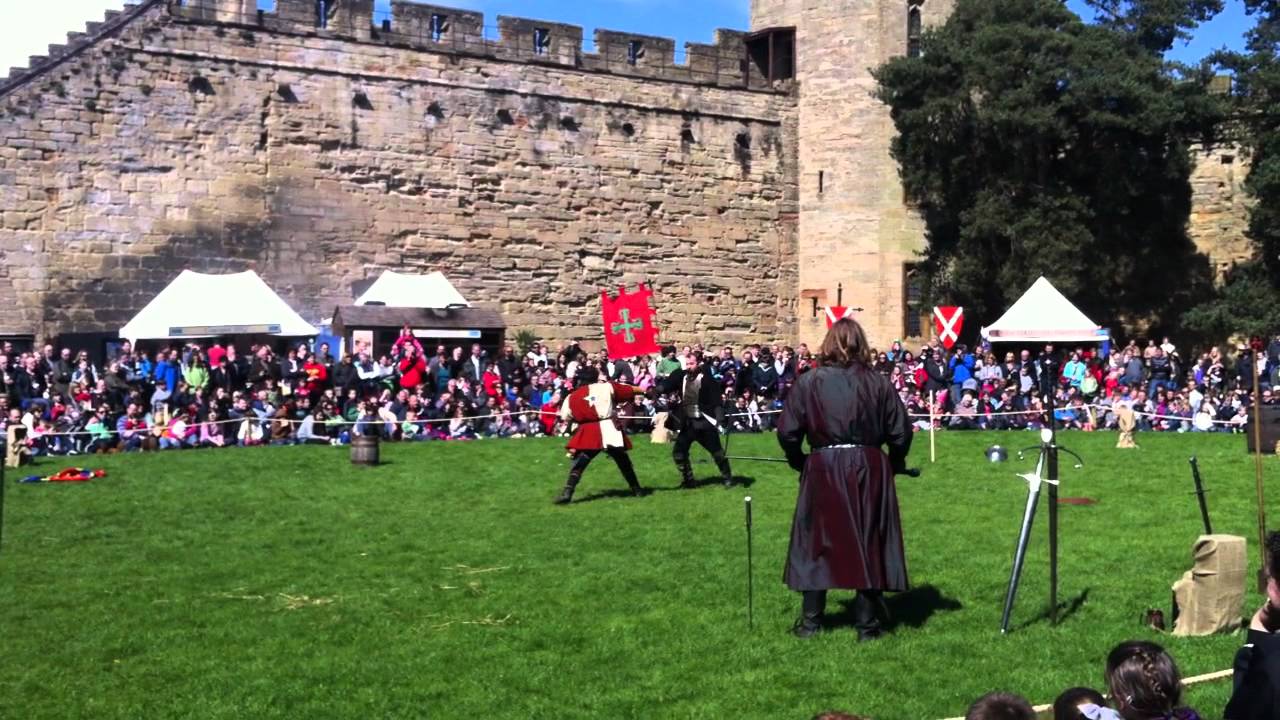 Sword Fighting at Warwick Castle