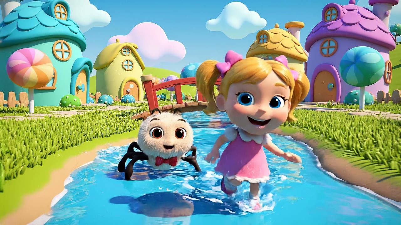 Маленькая мисс Маффет и поиски говорящего паучка | Детские песни для малышей