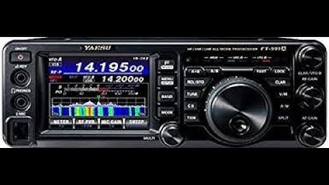 Yaesu FT-991a C4FM 29.250 10 meter #hamradio #yaesu #ft991a #digitalvoice