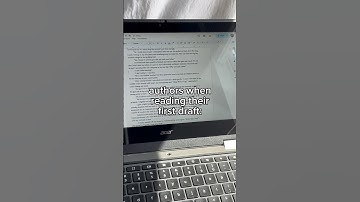 authors when reading their first draft #writertok #author #aesthetic #firstdraft #books