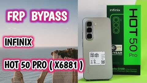 Infinix Hot 50 PRO ( X6881 ) Frp Bypass Android 15 security 2025 with DFT Pro USTAD ZUBAIR 