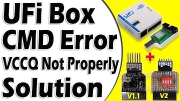 New UFi Modified V1.1 Isp Adapter for CMD Error & VCCQ Not Properly Connected Error