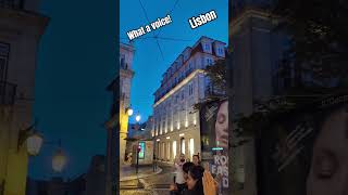 What a voice! Video from Lisbon, Portugal