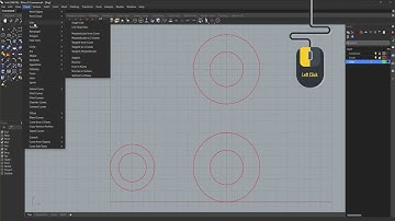 Rhino 8.0_ Exercise 26 - Using circle-related object snaps