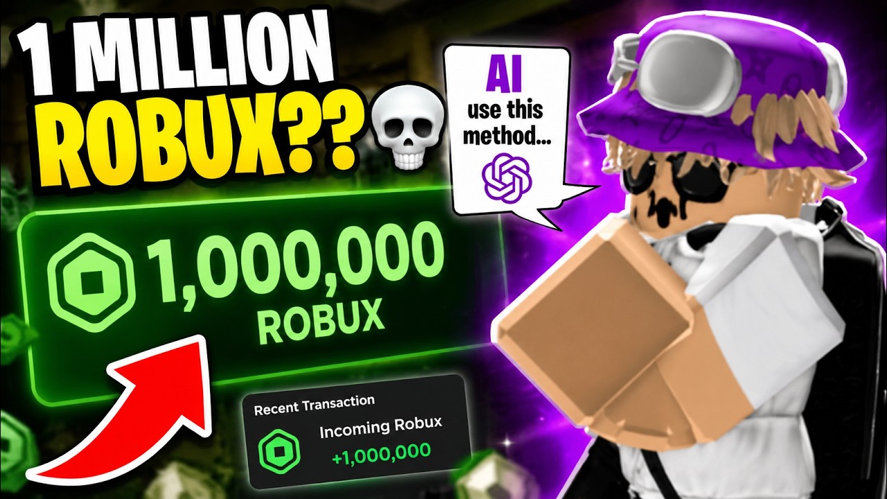 This guy made 1 MILLION Robux with AI - YouTube