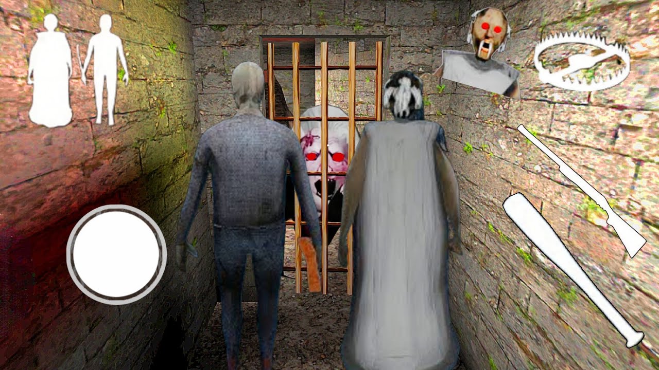 Playing as granny and grandpa new Again in Granny 3