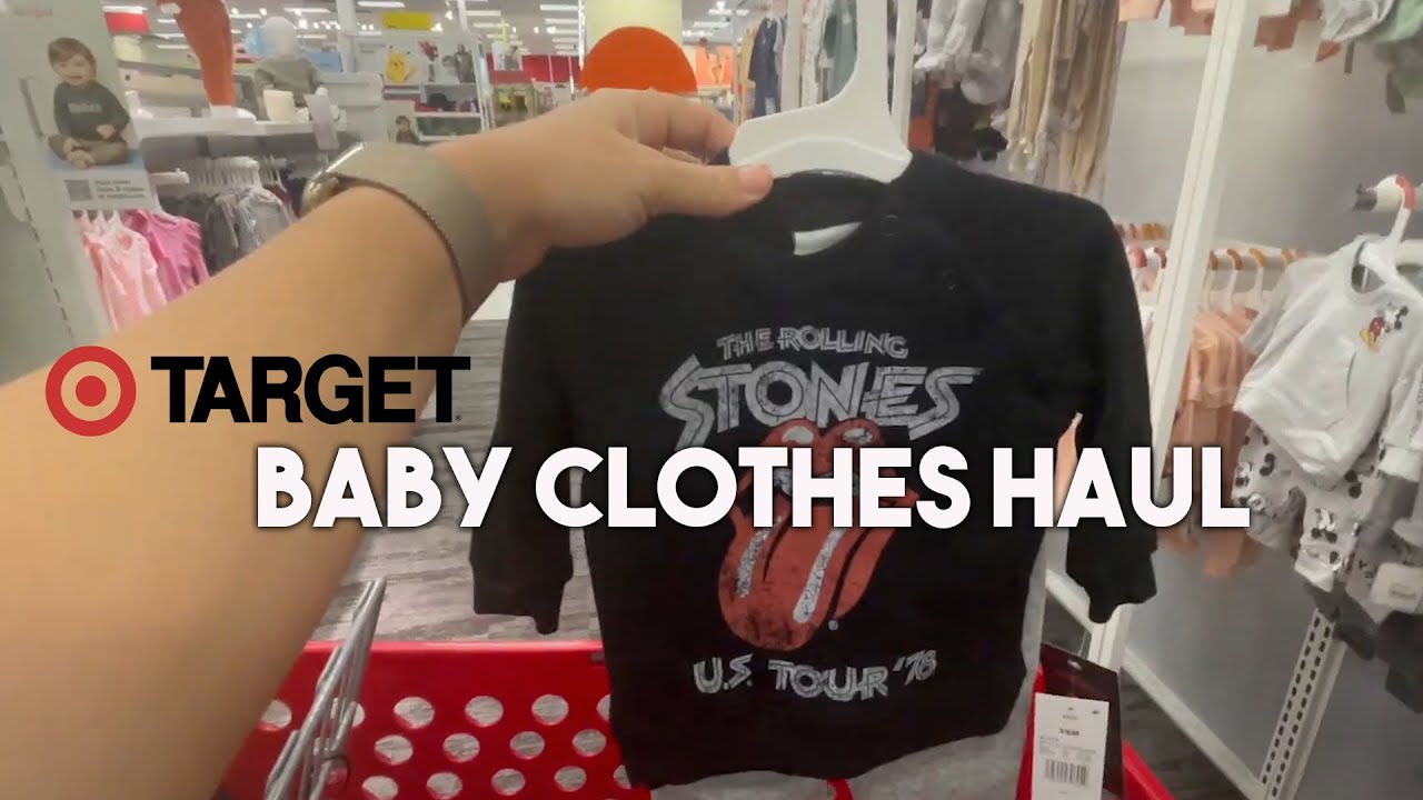 TARGET BABY CLOTHES HAUL!