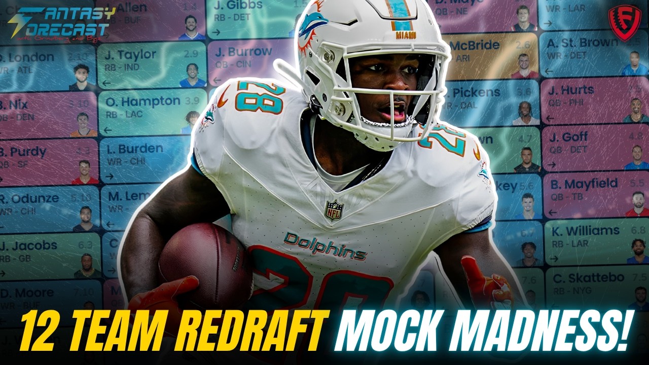 2026 Fantasy Football Mock Draft: Olave Burden Bowers Must Starts