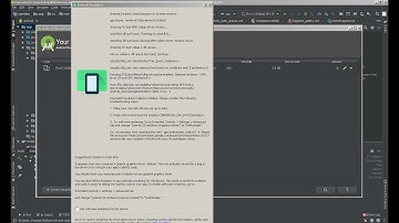 android emulator closed because of an internal error