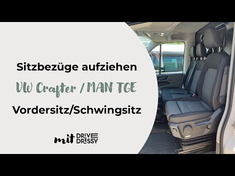 DriveDressy Sitzbezüge - VW Caddy Vordersitz - Bj. 2015 - 2020