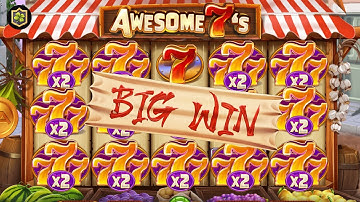 BIG WIN NEW ONLINE SLOT 💥 AWESOME 7S 💥 GAMEART - ALL FEATURES