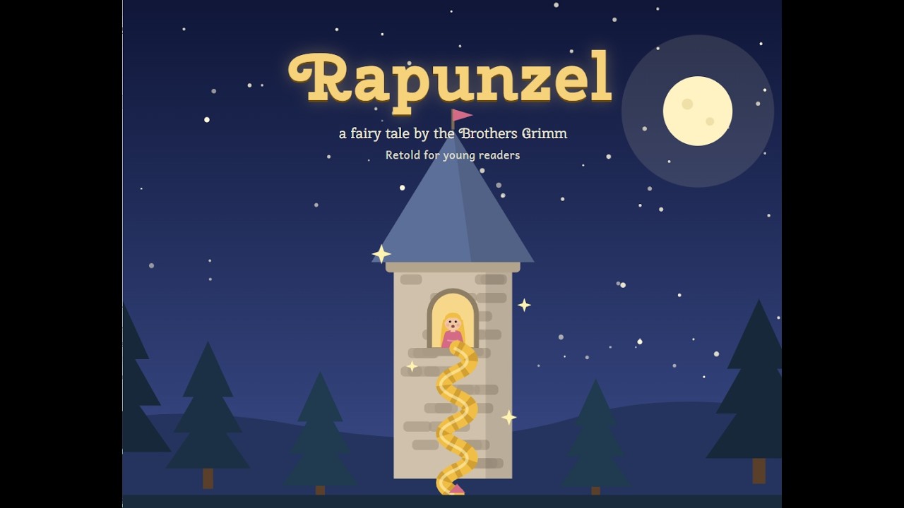 Book cover of Rapunzel
