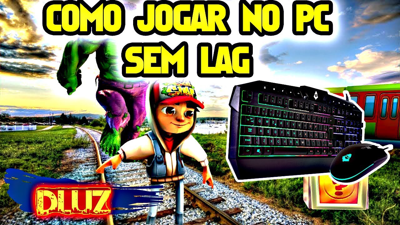 Como Jogar Subway surfers com os Teclados no PC Atualizado! 